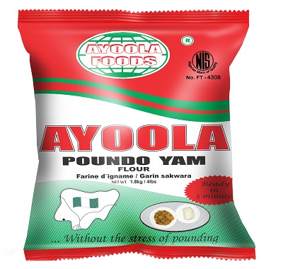 Pounded Yam (Ayoola) 10 lb